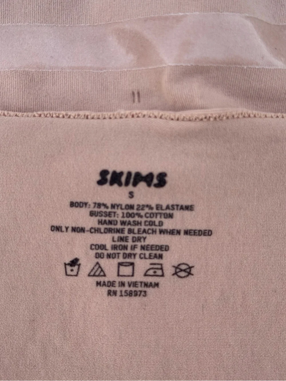SKIMS High-Cut Thong Bodysuit